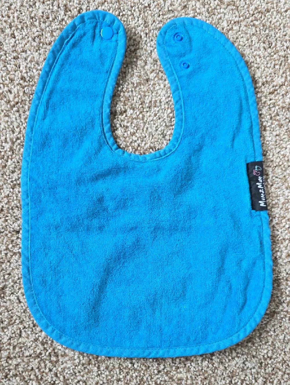 Mum2Mum Wonder Bib Set - Lime Green, Navy, Teal - Teething Bib